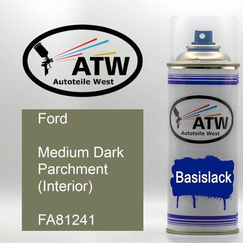 Ford, Medium Dark Parchment (Interior), FA81241: 400ml Sprühdose, von ATW Autoteile West.